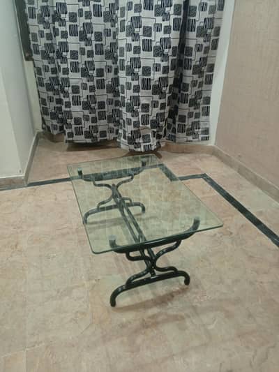 Center Table | Sofa Table | 2 by 3 Size 12mm glass | brand New