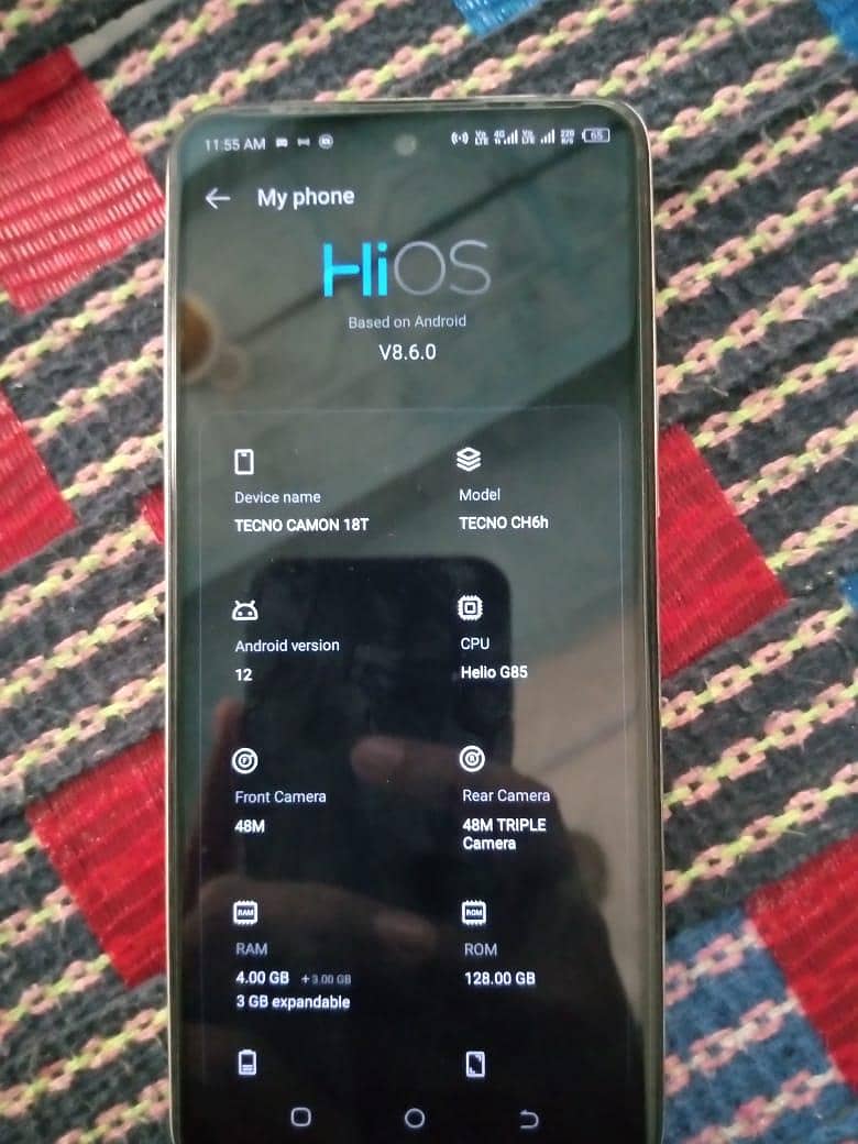 Tecno CAMON 18T 5