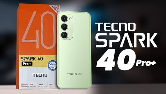 Tecno spark 40 pro plus