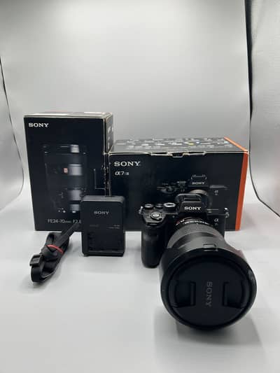 Sony A7Siii + Sony 24-70mm F2.8 GM Lens — Excellent Condition