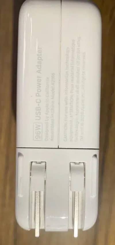 required apple macbook power adapter 96w original