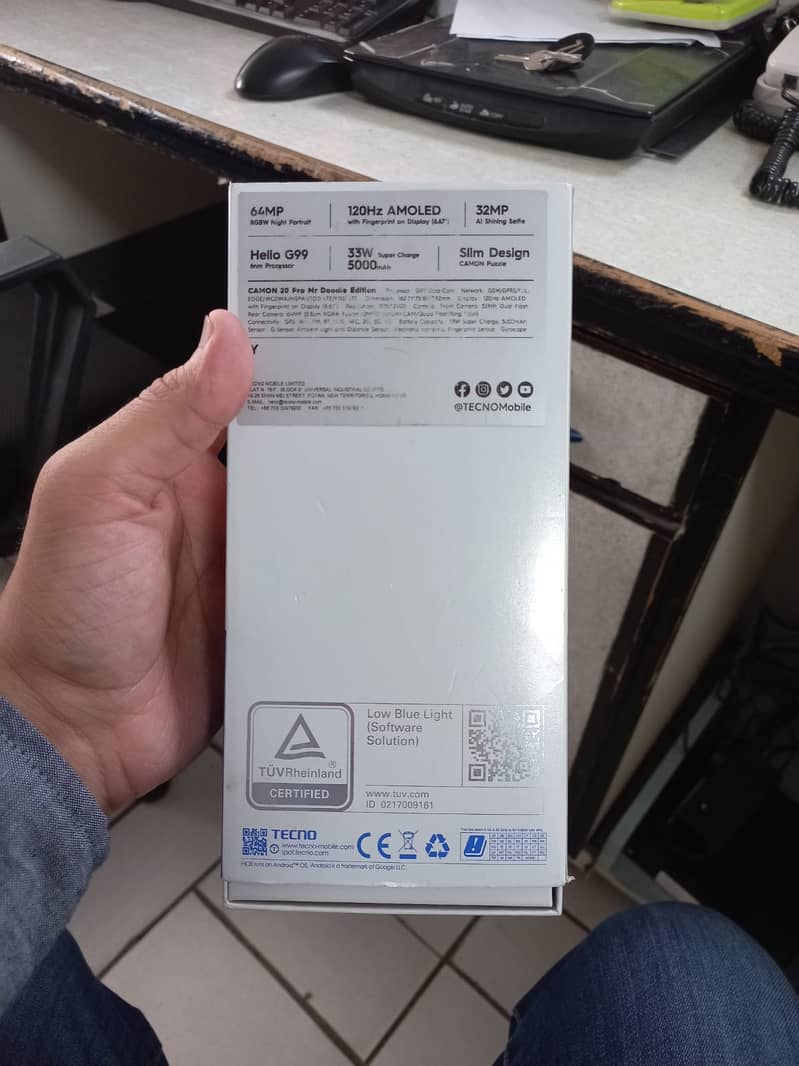 Tecno CAMON 20 Pro 8