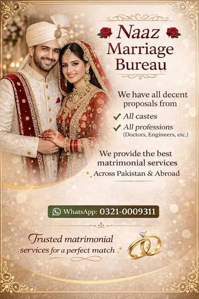 Marriage Bureau , Online Rishta Services , Abroad Proposals