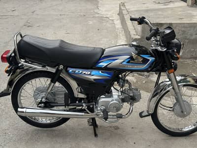 HONDA CD 70 2026/27 LIKE A ZERO METER