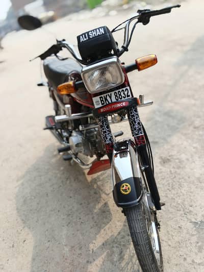 Road prince 70 cc 4 month use for sale
