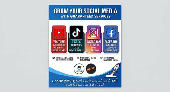 Social Media Marketing Services | YT, TikTok, Insta & FB Promotion