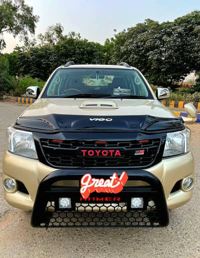 Toyota Hilux vigo champ 2013 Automatic transmission