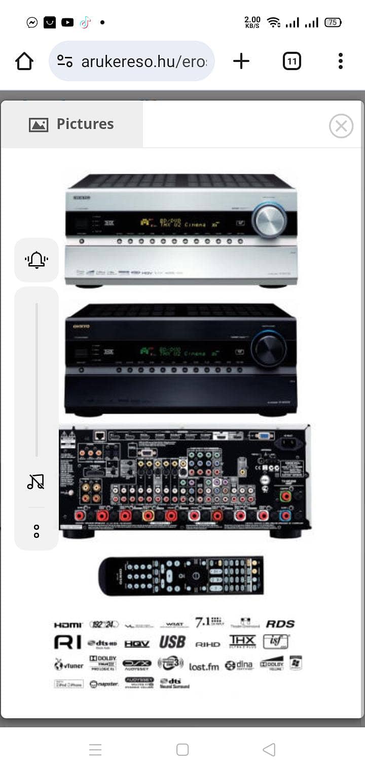 Onkyo Receiver 8