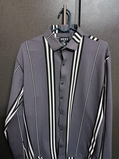 Men's Full Sleeve two Striped Shirt