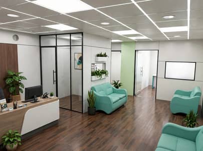 Brand New Office For Sale Area 900 Square Feet Monthly Rental Income 65000 In Main Boulevard Road Gulberg 3 Lahore