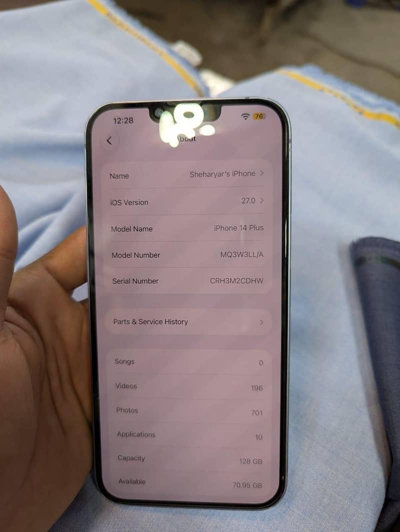 Apple iPhone 14 plus 4