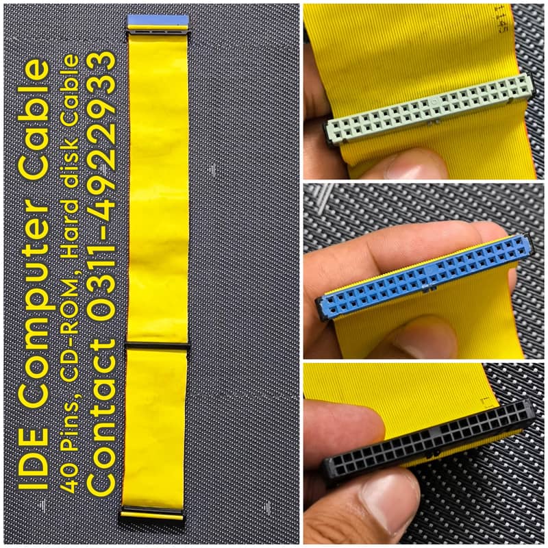IDE Hard Disk Computer Cable for older PCs 0