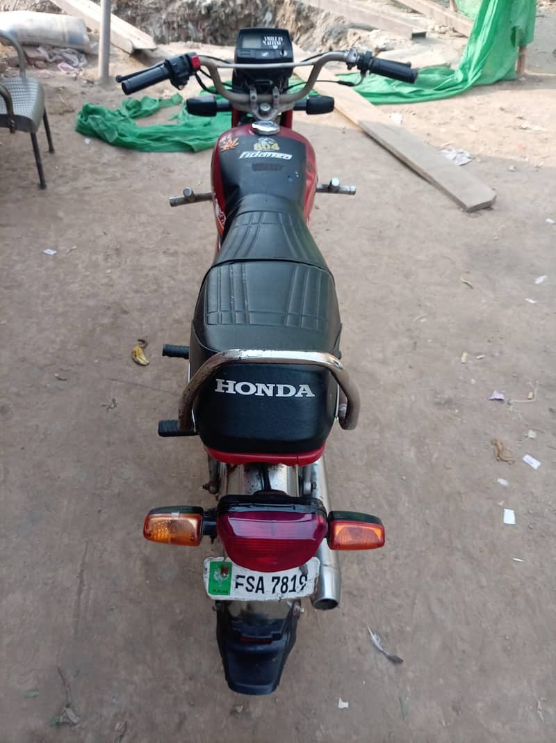 Honda CD 2003 Model fsd num 5
