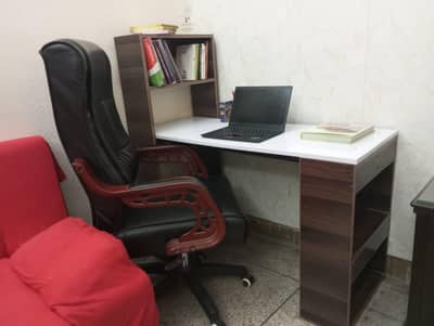 workstation with chair