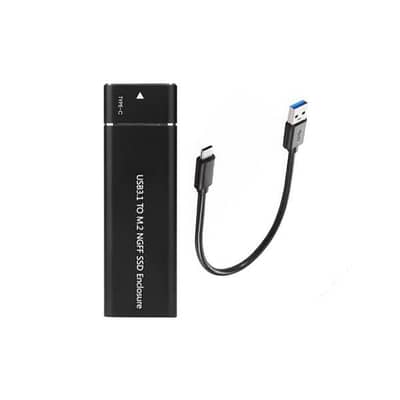 M2 Ssd Enclosure, Usb 3.1 Gen 2 (10 Gbps)