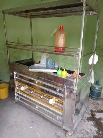 fries counter 2 frayar hot plate complete setup I want to sale