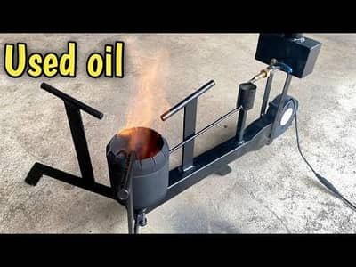 Commercial Burners without gas wodden pieces say chalta hay phatti