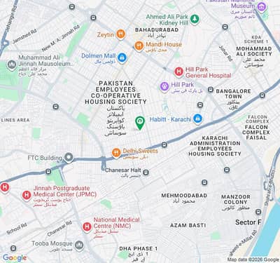 Portion Available For Sale In PECHS Block 6 Near Hill Park Karachi