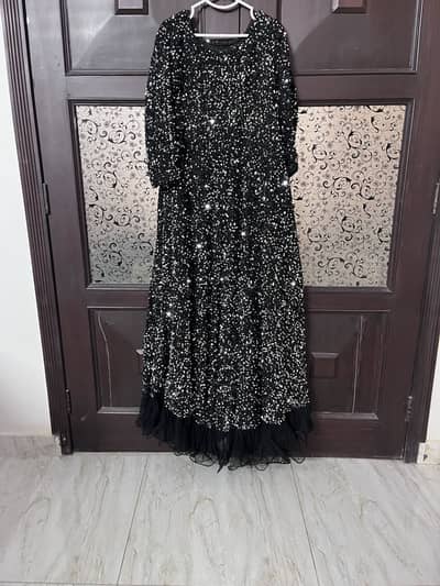 Beautifull black sequence maxi