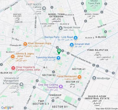 32 Marla Semi Commercial Single Storey 50 Feet Road in B1 Township LHR