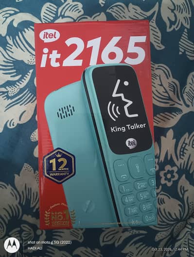 Itel it2165 - Brand New Condition (10/10) | Dual SIM | PTA Approved
