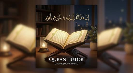 Home based and online Quran teacher