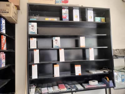 Wood Rack Almost New Hy 2 month use hy All ok black color 6 layers
