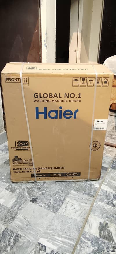 Brand New Haier 10 KG Washing Machine For Sale (Box Packed)