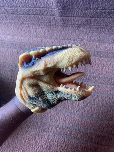 Silicone Dinosaur Hand Puppet
