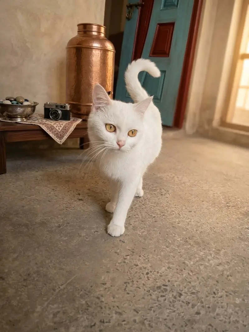 white Persian cat — photo 3