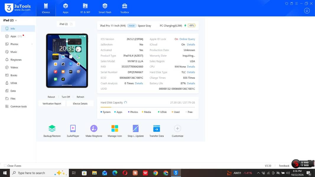 iPad m4 11inch 1