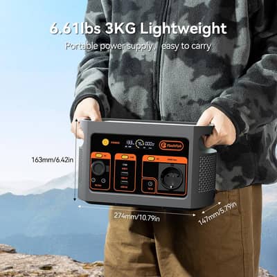 Portable powerstation 300 watts lithium lifepo4 battery American brand