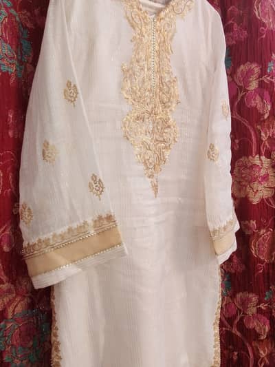 J. DOT FANCY LAWN KURTA FOR SALE 