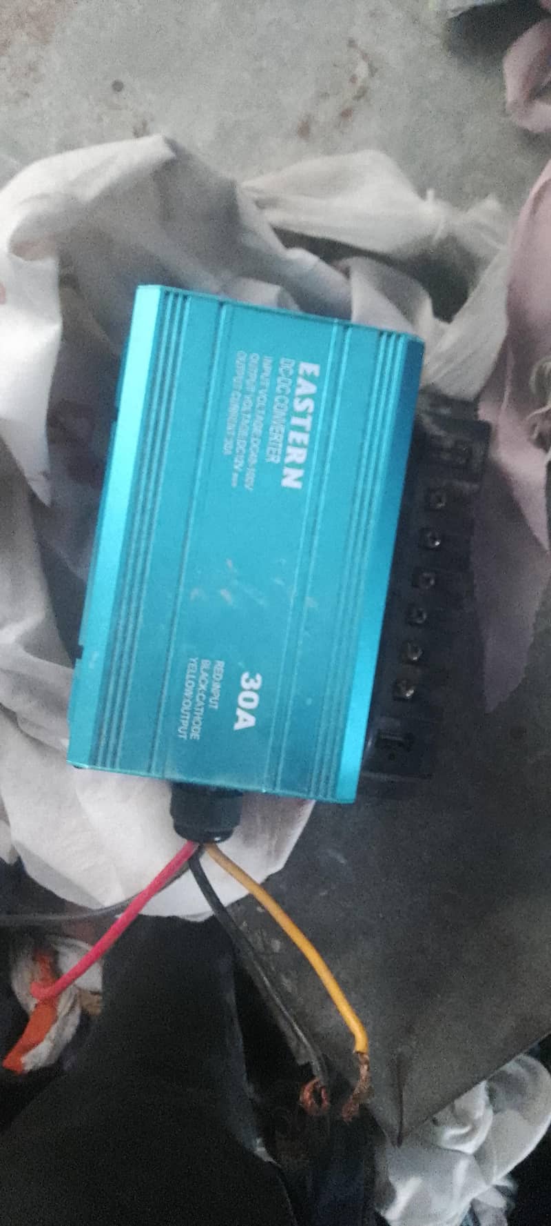 solar plate and controller 4