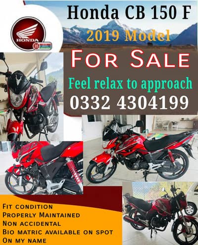 Honda CB 150F very good condition