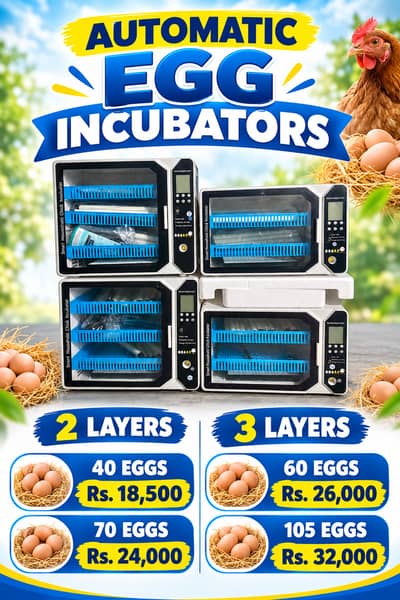 incubator / fully automatic incubators / incubator spare parts / New !