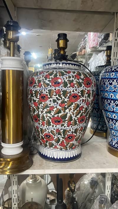 ceramic lamps available for sale in pair