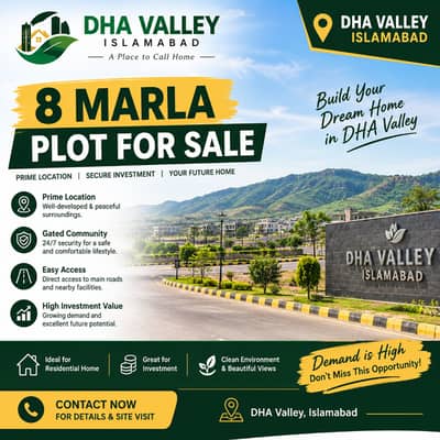 Premium 8 Marla Plot Ideal Investment Opportunity