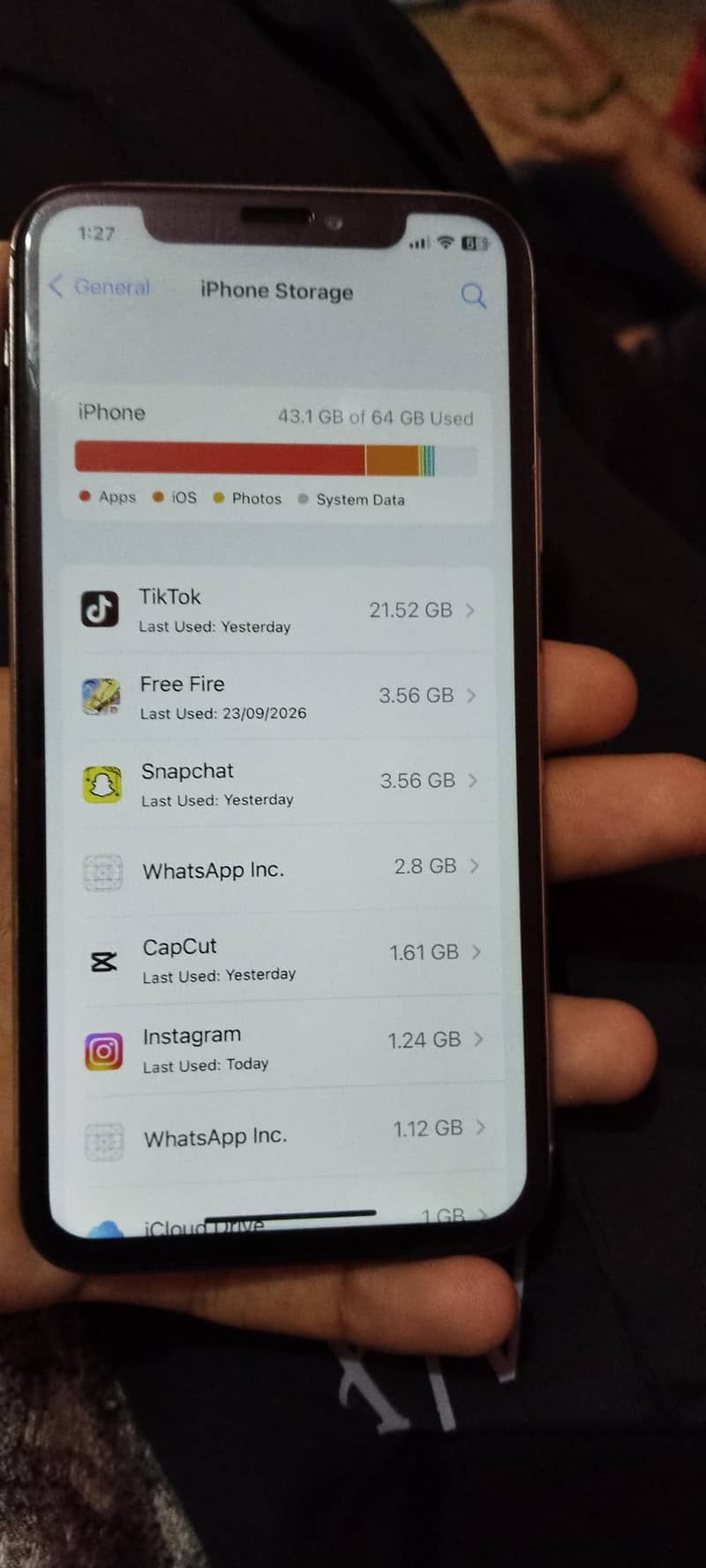 Apple iPhone X 7