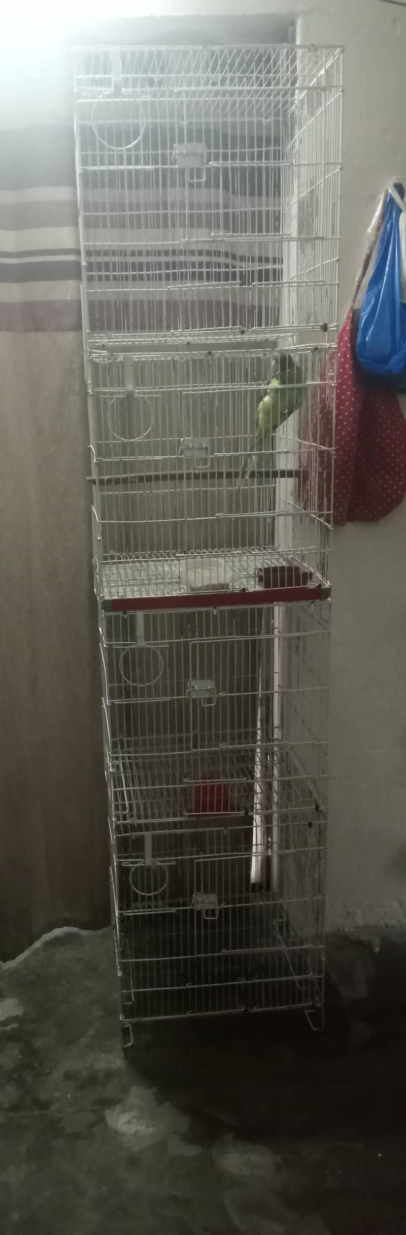 folding tower cage 2