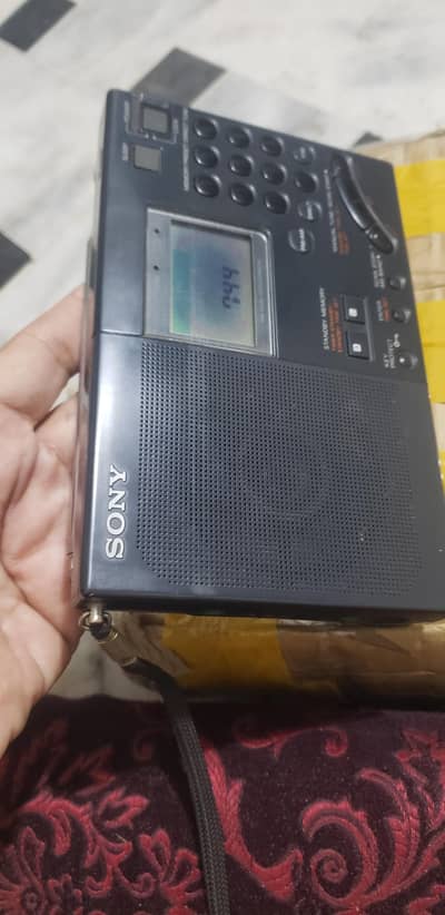Sony digital radio 7600g