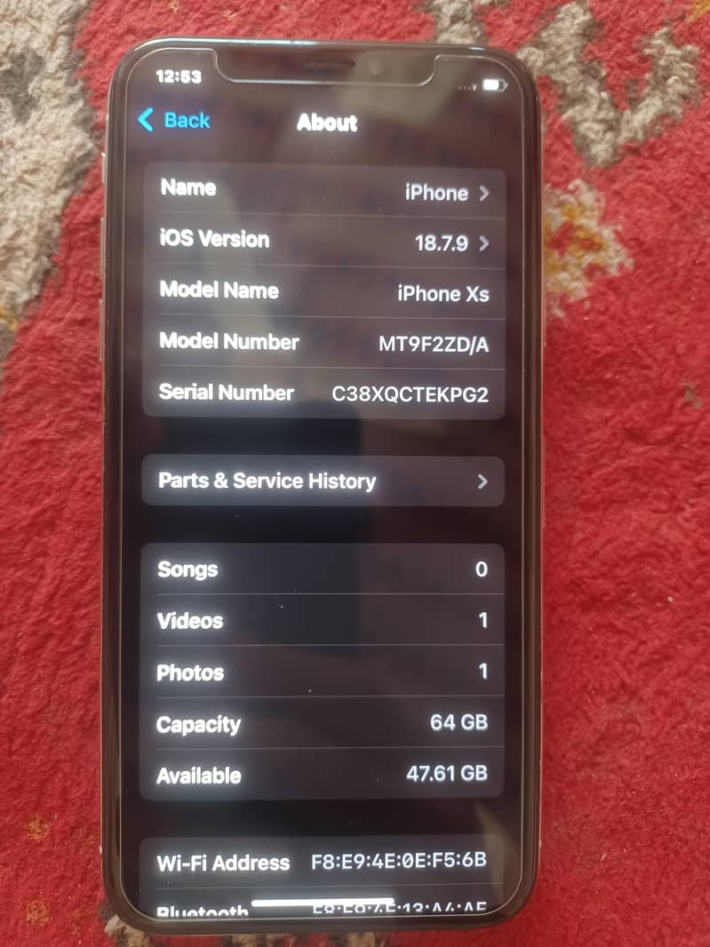 Apple iPhone XS 2