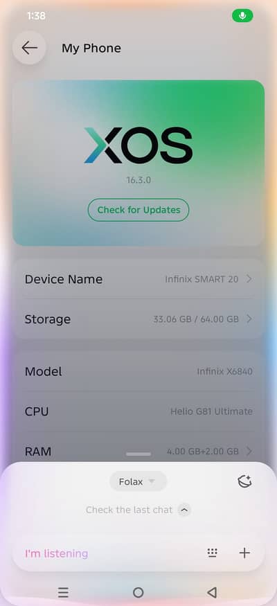 Infinix Smart 20