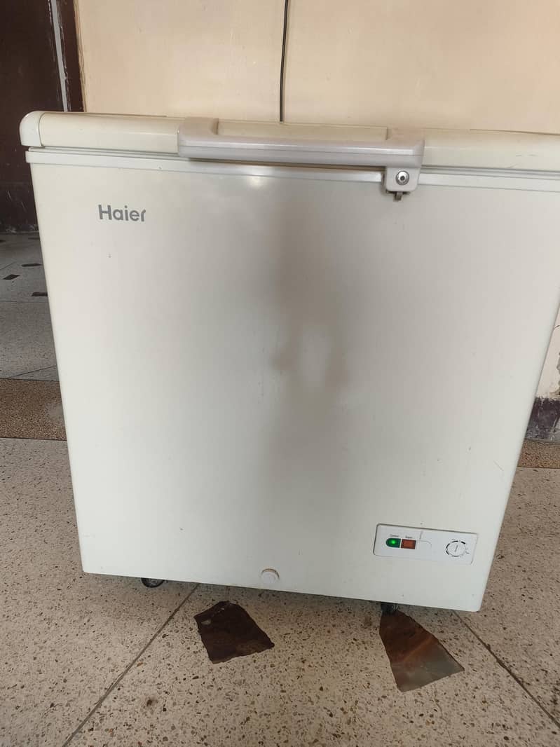 Haier deep freezer 0