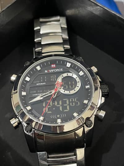 ‎Naviforce NF- 9163 Dual Time Edition