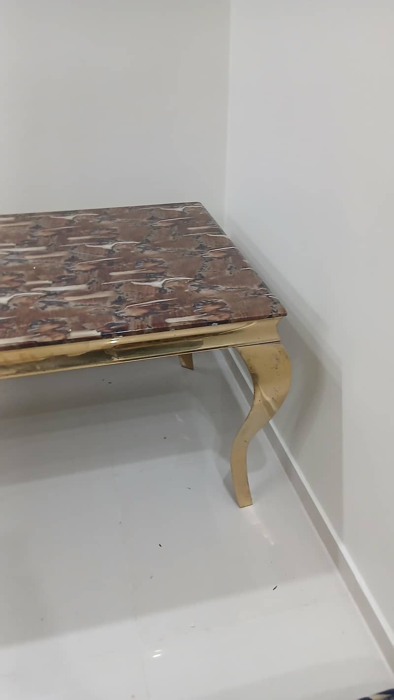 Dining Table with Marble head 5