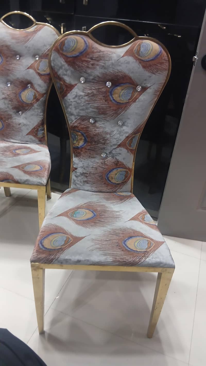 Dining Table with Marble head 6