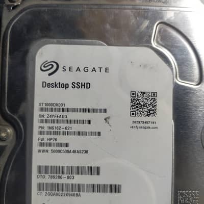1tb seagate harddisk 100%health