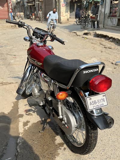 Cg 125 Special Edition self start
