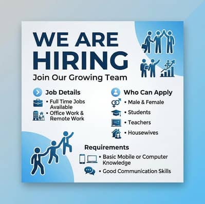 hiring male and female